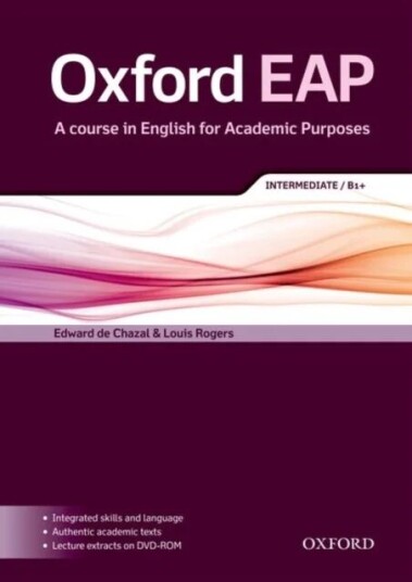 Oxford Eap: Intermediate/b1+: Student'S Book And Dvd-Rom Pack