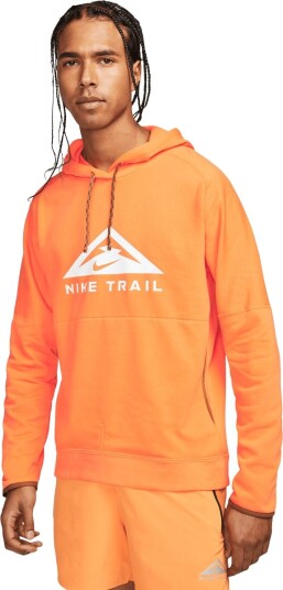 Nike Dri FIT Trail Løpetrøye Herre Oransje 2XL
