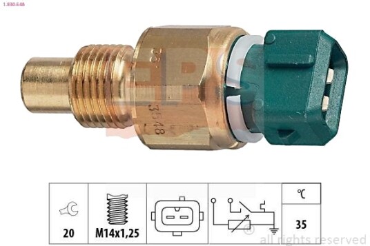 Sensor, motortemperatur EPS 1.830.548