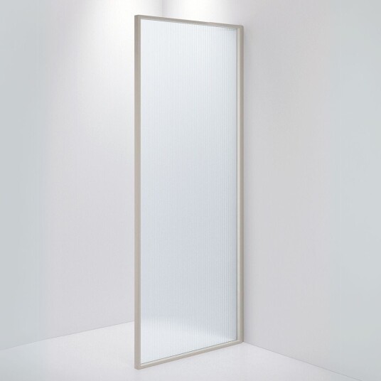 INR Iconic Nordic Rooms Dusjvegg Edge 20 900 mm / Stone Sway Glass