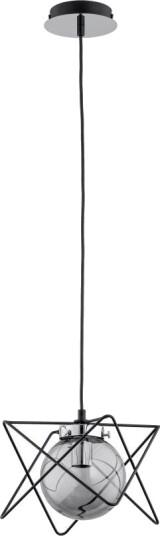 Hengelampe Alfa Sagito 60753 1X40w E14 Svart/Krom Hengelampe Alfa Sagito 60753 1X40w E14 Svart/Krom