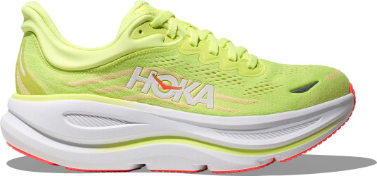 Hoka Women"s Bondi 9 Neon Yuzu/Sunlight 38 Hoka Women"s Bondi 9 Neon Yuzu/Sunlight 38