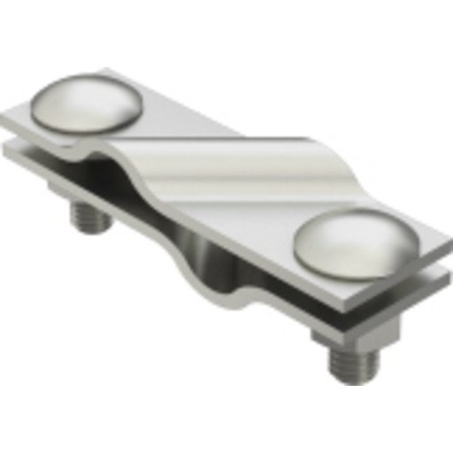 25 stk Diagonalklemme for flat og rund leder 2760 S8 V4A Ø8 10 mm
