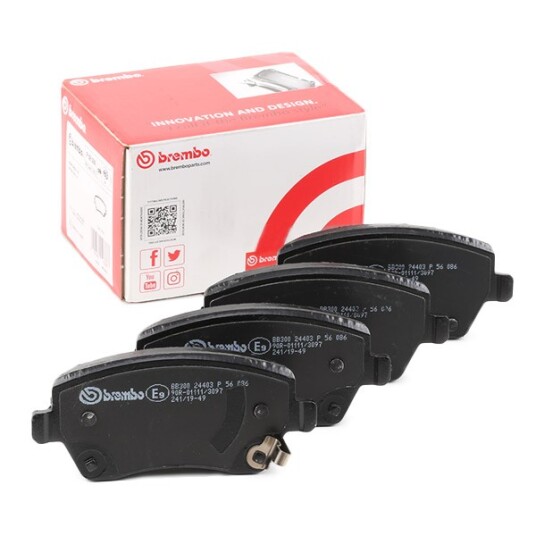 Bremseklosser BREMBO P 56 086 Bremseklosser BREMBO P 56 086