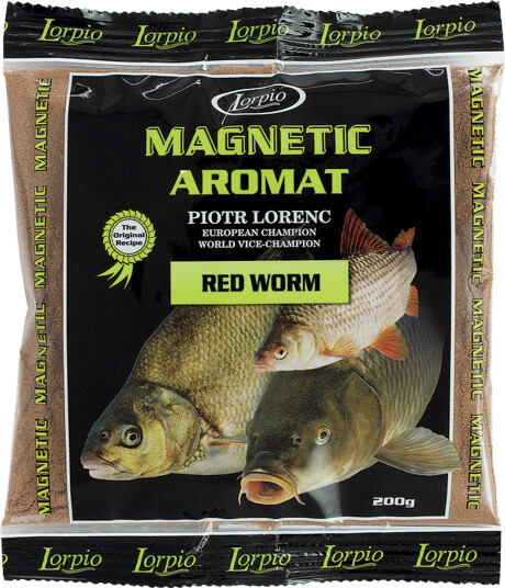 Lorpio Attractor Magnetic 200g Red Worm