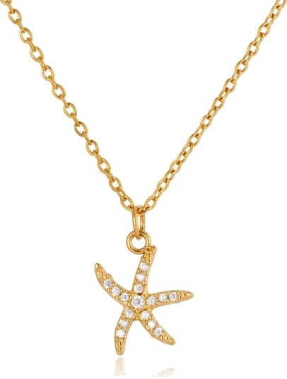 Céleste Necklace Zénorine 18K Gold