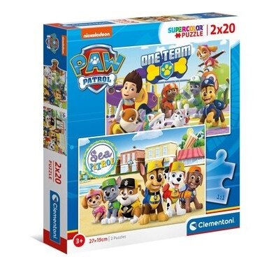 Clementoni 24779 40 Stykker Tegneserier 3 År