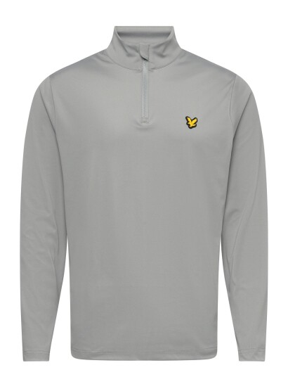 Lyle & Scott Golf Core Quarter Zip Midlayer Grey L