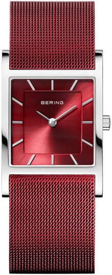 Bering Dameklokke 10426 303 S Classic Rød/Stål