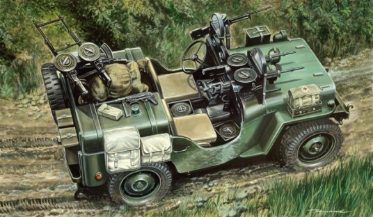 Italeri 1/35 Commando Car