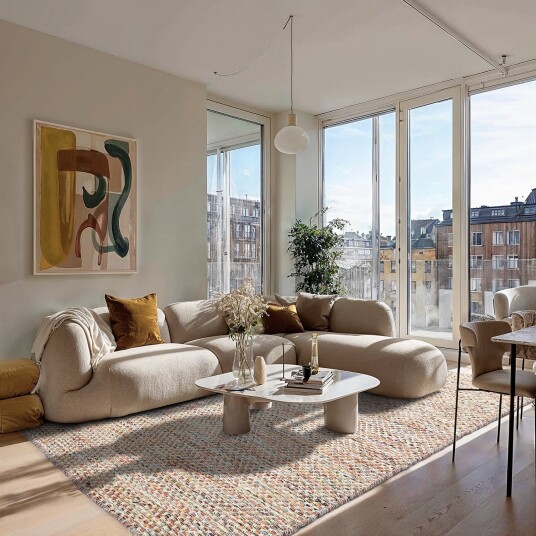 Ullteppe Ovelia multi Størrelse: 160 x 230 cm