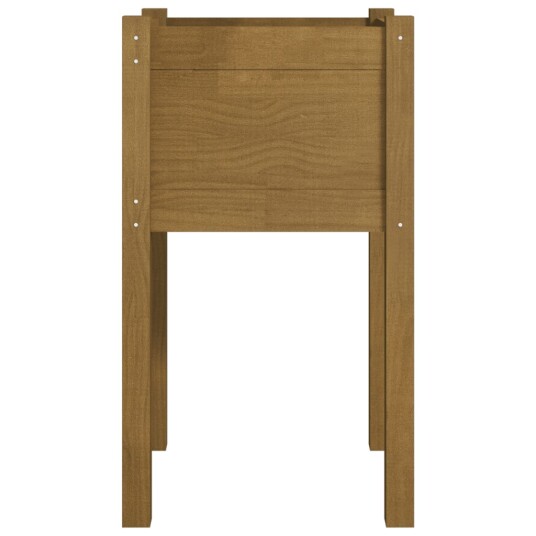 vidaXL Plantekasser 2 stk 40x40x70 cm heltre furu honningbrun vidaXL Plantekasser 2 stk 40x40x70 cm heltre furu honningbrun