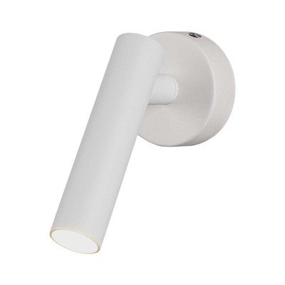 V-Tac hvit spotter 2W - RA80, 38°, IP20 - Dimbar : Ikke dimbar, Farge på huset : Hvit, Kulør : Varm, Spredning : 38°