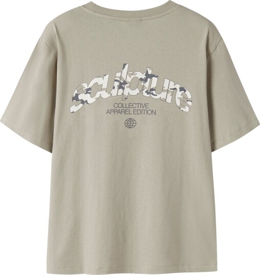 LMTD T skjorte NlmHamo Appey Stone LMTD 11 12 år (146 152) T skjorte Beige