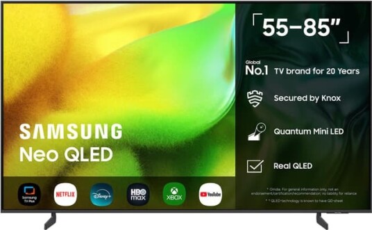 Samsung 85" QN1EH Neo QLED 4K Mini LED Smart TV 2026
