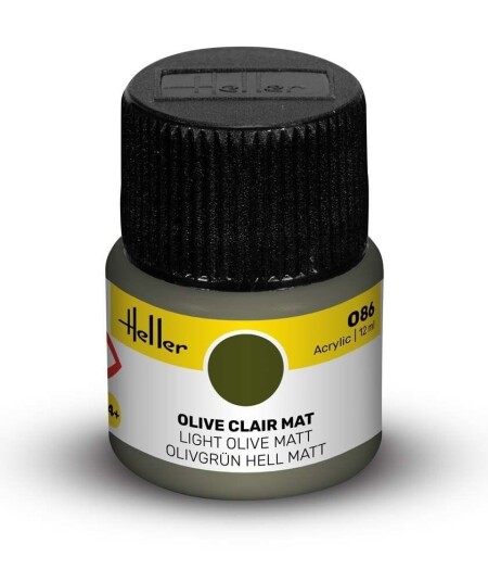Heller Akryl No 86 Light Olive - Matt 12ml