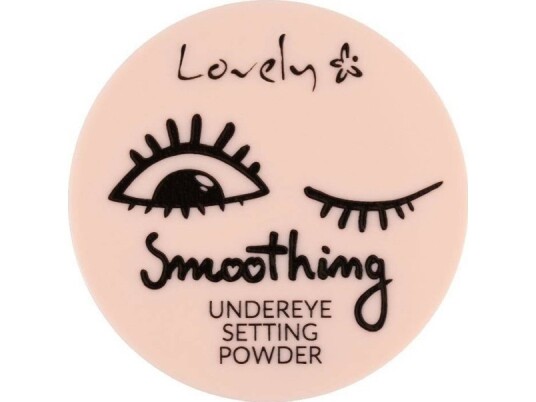 Lovely_Under Eye Smoothing Setting Powder Corrective Lightweight Loose Powder Under Eyes 3G