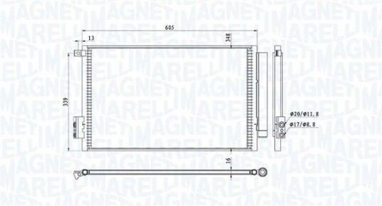 Kondensator MAGNETI MARELLI 350203814000