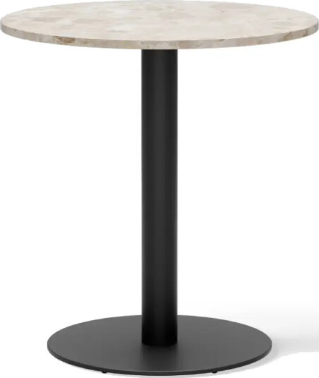 New Works Florence Søylebord Ø70 Kunis Breccia Marmor