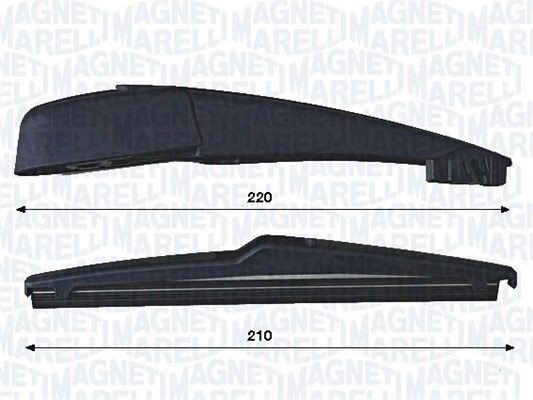 Viskerarmsett vindusspyling MAGNETI MARELLI 000723180444