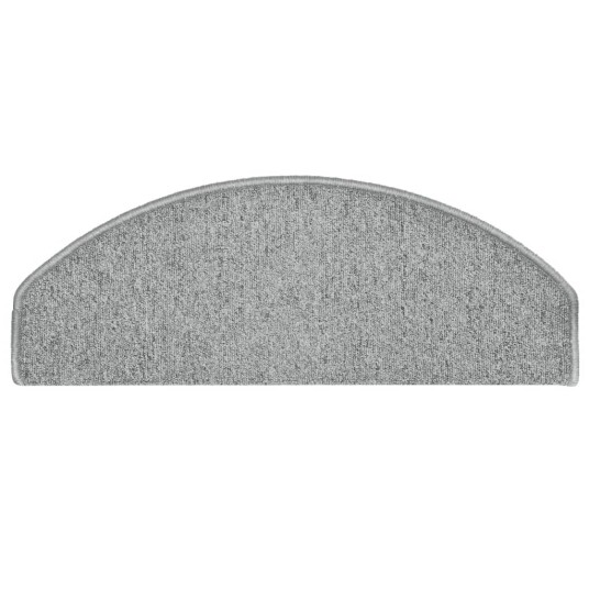 vidaXL Trappetrinnstepper 15 stk lysegrå 65x24x4 cm