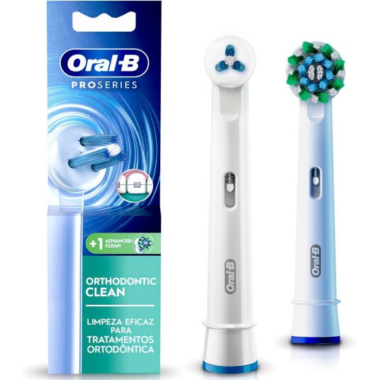 Oral-B ProSeries Orthodontic Clean 2 stk. Børstehoder Oral-B ProSeries Orthodontic Clean 2 stk. Børstehoder