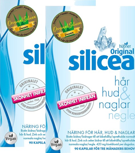 Silicea Original Hår hud & negler   2 x 90 Kapsler