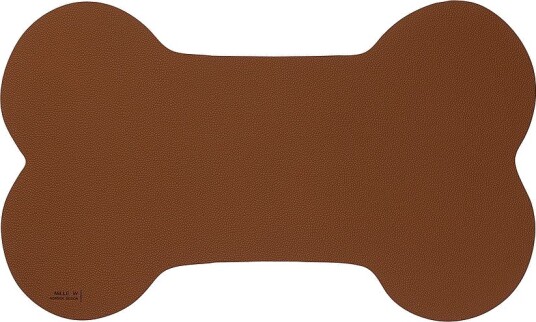 MiLLE W NORDISK DESIGN Glassbrikke hund M Brun