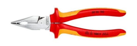 Knipex Nesetang 1,3 cm 185 mm Oransje med 61 HRC - Håndverktøy