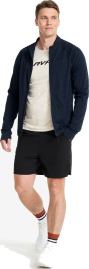 Revolutionrace Paragon Full zip Jacket Herre Navy S Herre Overdeler Langermede skjorter