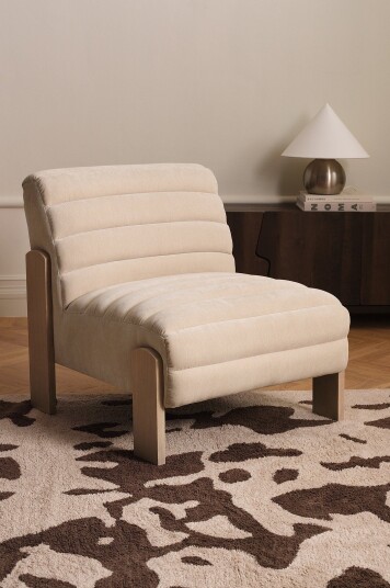Ellos Home   Lenestol Mums   Beige