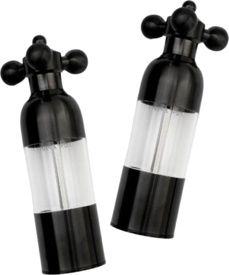 Vargen & Thor Marina Axia Salt-&-Pepperkvern Svart_2stk Vargen & Thor Marina Axia Salt-&-Pepperkvern Svart_2stk