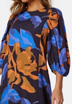 Object Collectors Item Felicia 2/4 Dress Marigold AOP Blue/Bl 40