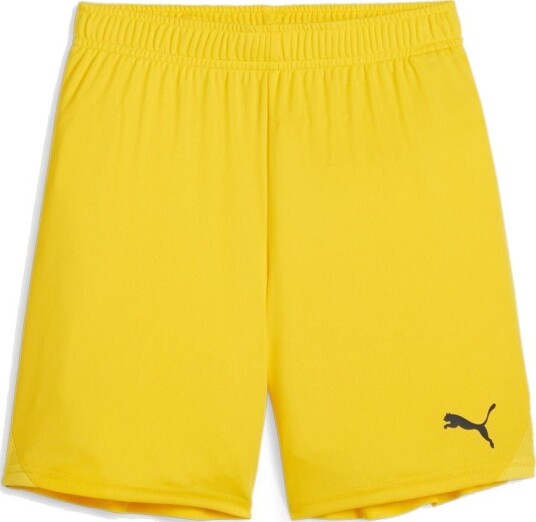 PUMA Fotballshorts Teamgoal Gul/PUMA Svart Barn størrelse 176 cm