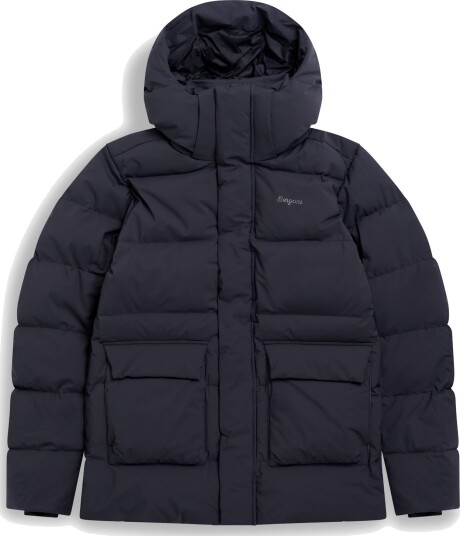 Bergans Dyna Down Hood Jakke Herre Dark Shadow Grey S S