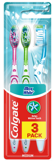 Colgate Toothbrush MaxWhite 3 pack
