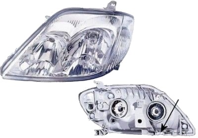 VAN WEZEL 5395963 Frontlykter VAN WEZEL 5395963 Frontlykter