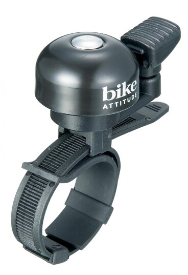 Bike Attitude Ringklokke svart