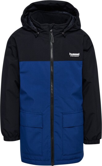 Hummel Kid's Hmljr Block Jacket Waterproof Estate Blue 122 Hummel Kid's Hmljr Block Jacket Waterproof Estate Blue 122