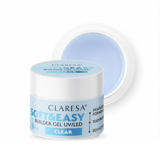 Claresa Soft & Easy Builder Gel Clear 45g