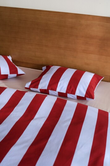 Jotex Stripe Dynetrekksett Enkeltseng Blå farge BLOCKY 22324150379