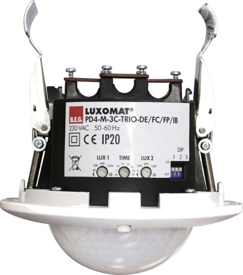 Rutab Bevegelsessensor 1300187 360°, 10-2000 Lx, IP20 Rutab Bevegelsessensor 1300187 360°, 10-2000 Lx, IP20