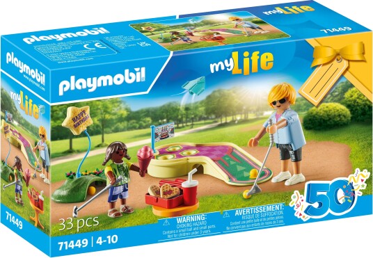 Playmobil Minigolf Lekesett med 33 Deler - My Life Gavesett