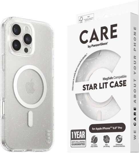 Panzerglass Urban Combat MagSafe Deksel iPhone 16 Pro Max Hvit