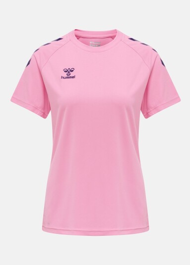 Hummel Hmlcore Xk Core Poly Tee S/S Cotton Candy Xs Løpe T-Shirts