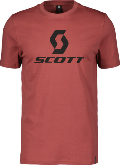SCOTT Icon SS T-shirt, Rød