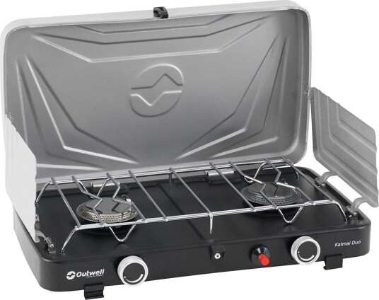 Outwell Katmai Duo Stove Silver Grey One size