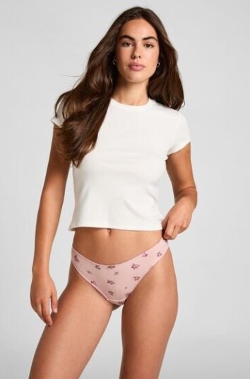 Hunkemöller Renee G streng Bomull Rosa