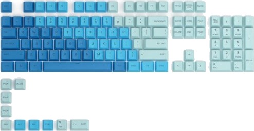 Glorious GPBT CO DE Tastaturtaster Flerfarget