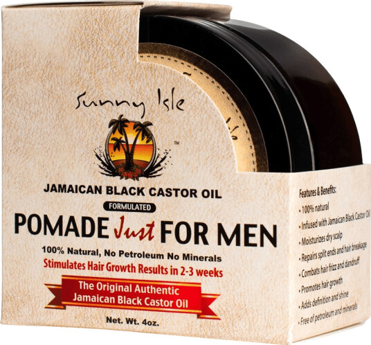 Sunny Isle Jamaican Black Castor Oil Hair Pomade Just For Men 113
